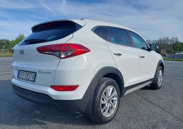 Hyundai Tucson cena 86000 przebieg: 72995, rok produkcji 2018 z Krosno małe 92